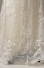 Load image into Gallery viewer, Luxury Beaded Lace Appliqued Long Sleeve Sheath Wedding Dress